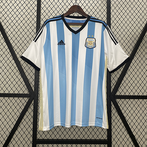 Retro 2014 Argentina Home S-XXL